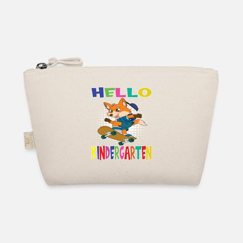 Bonjour Kindergarten Skateboarding Fox Trousse biologique