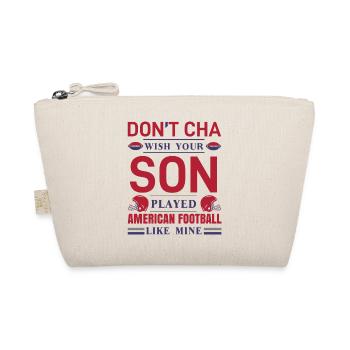 FoundLux New Design, WISH YOUR PLAYED AMERICAN FOO - Organic Pouch - nature - Front