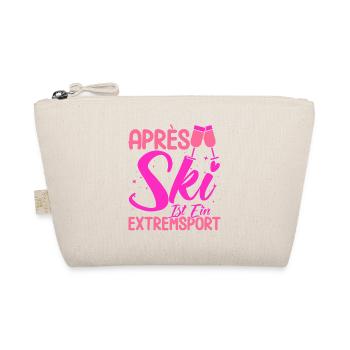 Apres Ski Après Ski Ist Ein Extremsport Geschenk - Bio-Täschchen - Natur - Vorne