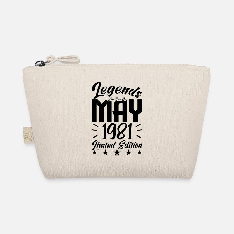 Geboren 1981 Geburtstagsgeschenk 1981. Bio-Täschchen