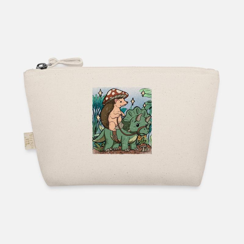 Cottagecore Igel Bio-Täschchen