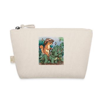 Cottagecore Squirrel - Organic Pouch - nature - Front