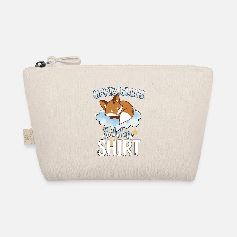 Offizielles Schlafshirt Fuchs Bio-Täschchen