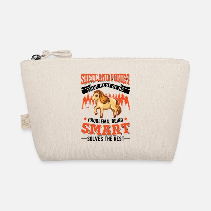 Shetland Pony Gift Shetty Organic Pouch