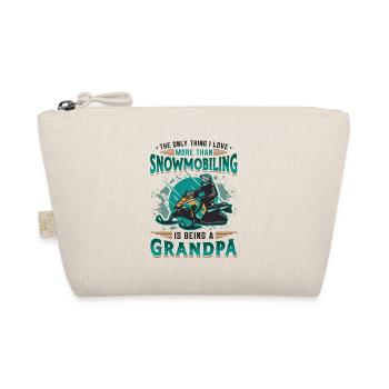 Motoneige, Grand-père, Motoneige - Trousse biologique - nature - Devant
