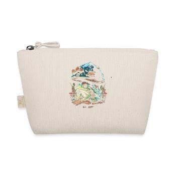 Cottagecore Aesthetic Frog Mushroom - Bio-Täschchen - Natur - Vorne
