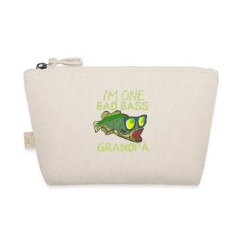 I'm One Bad Bass Grandpa - Bio-Täschchen - Natur - Vorne