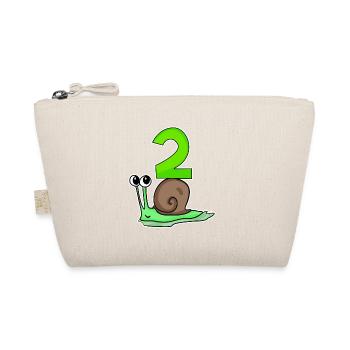 2 ans - 2ème anniversaire avec motif animal - Trousse biologique - nature - Devant