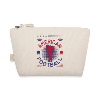 FoundLux Design, AMERICAN FOOTBALL 2023/24 - Organic Pouch - nature - Front