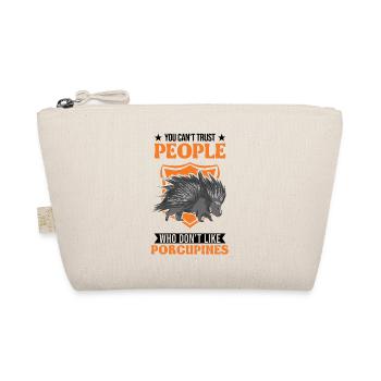 Porcupine lover Porcupine - Organic Pouch - nature - Front