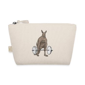 Bodybuilder Kangaroo Bodybuilding avec haltère - Trousse biologique - nature - Devant