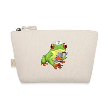 Frog Nurse - Organic Pouch - nature - Front