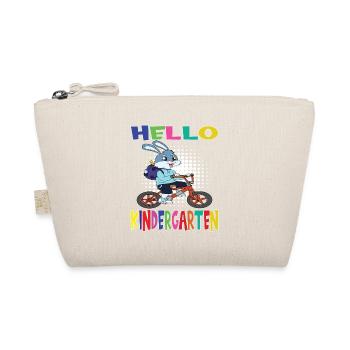 Kindergartenkind Kindergarten Geschenk - Bio-Täschchen - Natur - Vorne