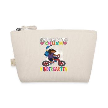 Kindergarten Child Kindergarten Gift - Organic Pouch - nature - Front