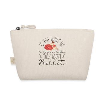 Ballet Danseuse Danse Ballerine - Trousse biologique - nature - Devant