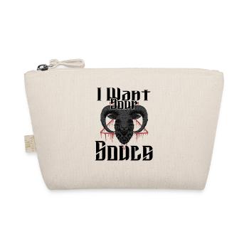 Satan Beelzebub Teufel Gothic Pentagram Mystisch - Bio-Täschchen - Natur - Vorne