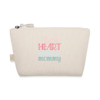 My Heart Belongs to Mommy - Organic Pouch - nature - Front