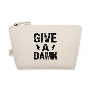 GIVE A DAMN - Organic Pouch - nature - Front