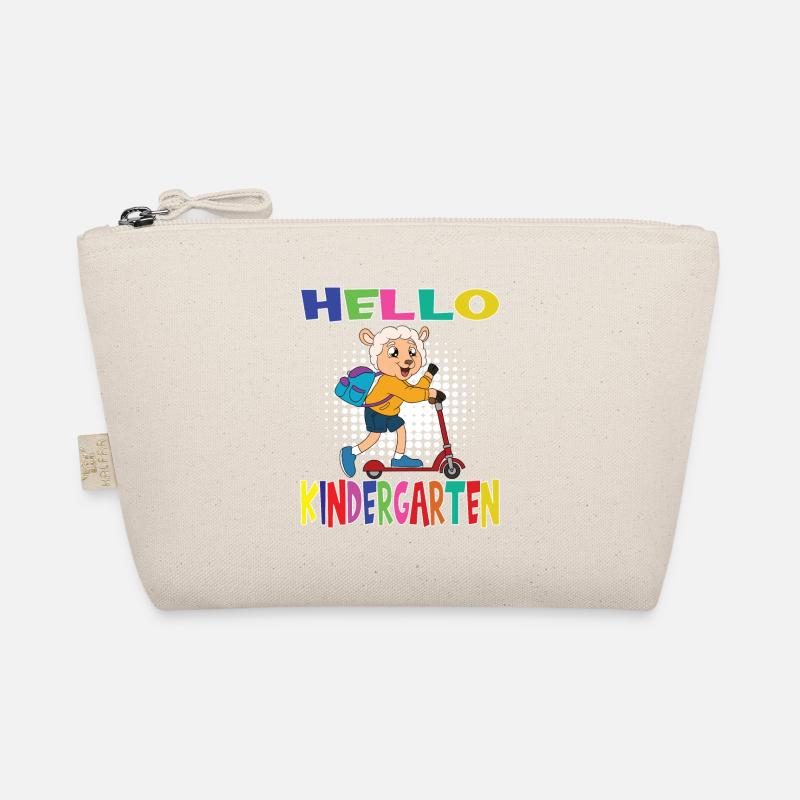 Hello Kindergarten Sheep With Scooter Organic Pouch