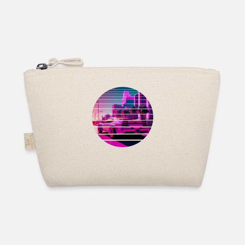 Retro Wave Sport 80s Vaporwave Sunset Trousse biologique
