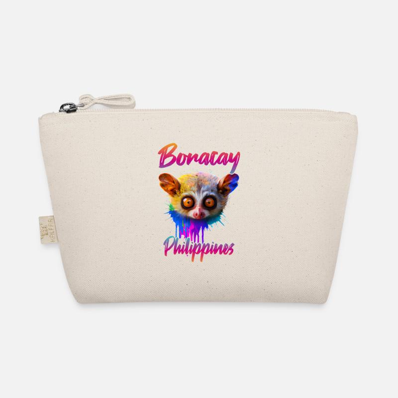 Tarsier on Boracay, Philippines Organic Pouch