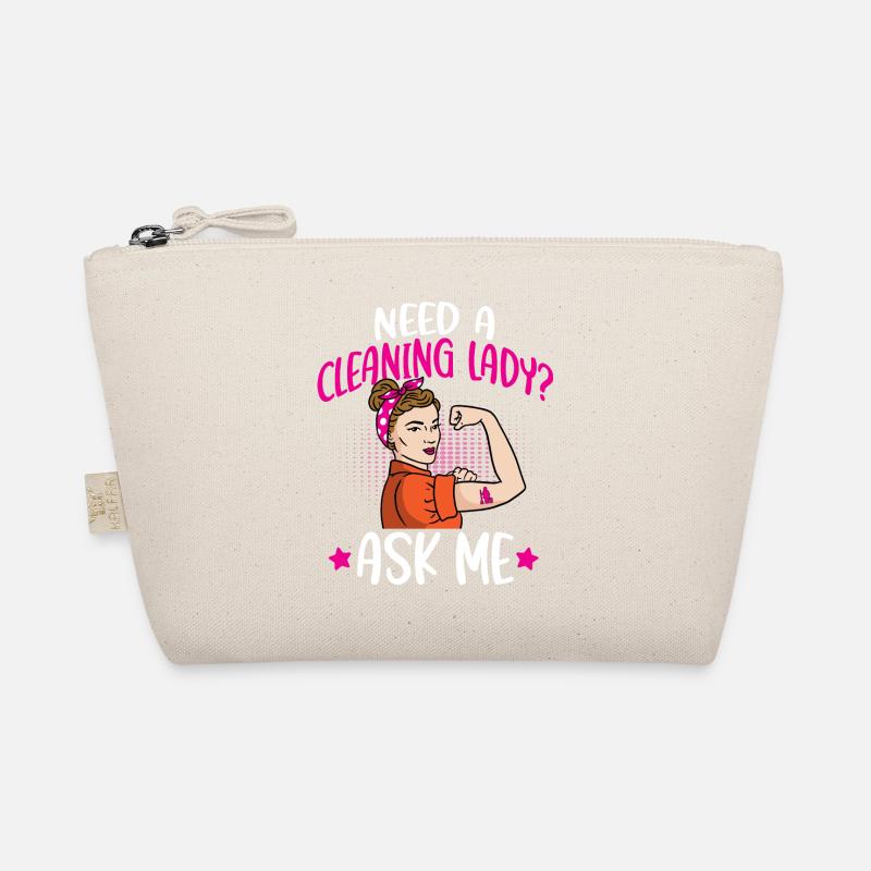 Need A Cleaning Lady - Bio-Täschchen - Natur