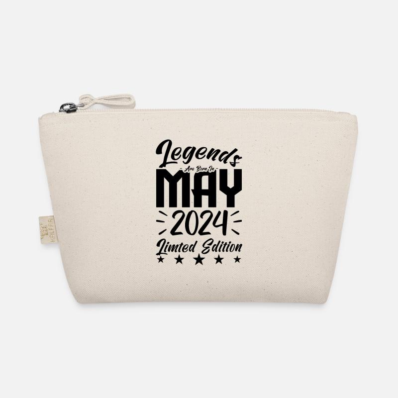 Geboren Mai 2024 Geburtstagsgeschenk 2024. Bio-Täschchen