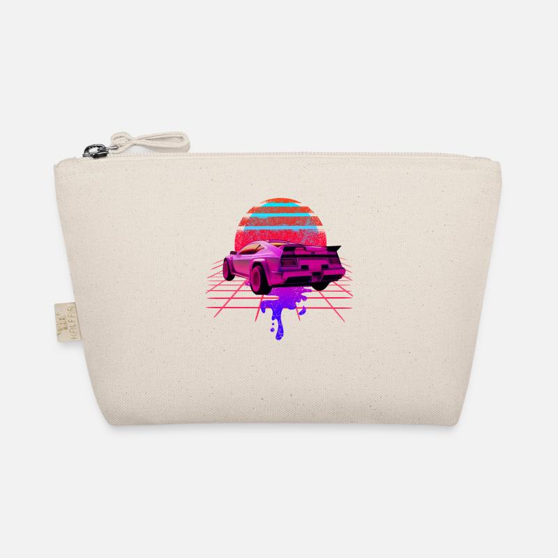 Retro Wave Car 80s Skyline Vaporwave Trousse biologique