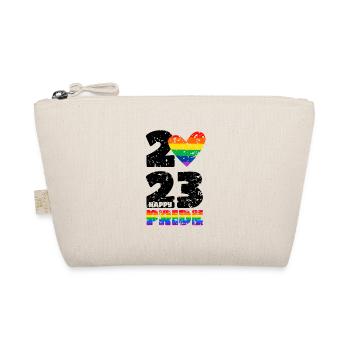 Happy Pride 2023 - Bio-Täschchen - Natur - Vorne