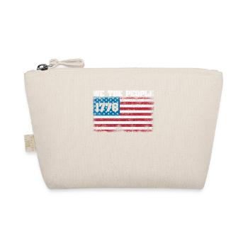 1776 Wir das Volk Patriotisch US-American - Organic Pouch - nature - Front