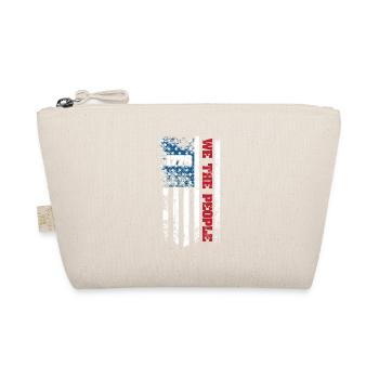 1776 Wir das Volk Patriotisch US-American - Organic Pouch - nature - Front