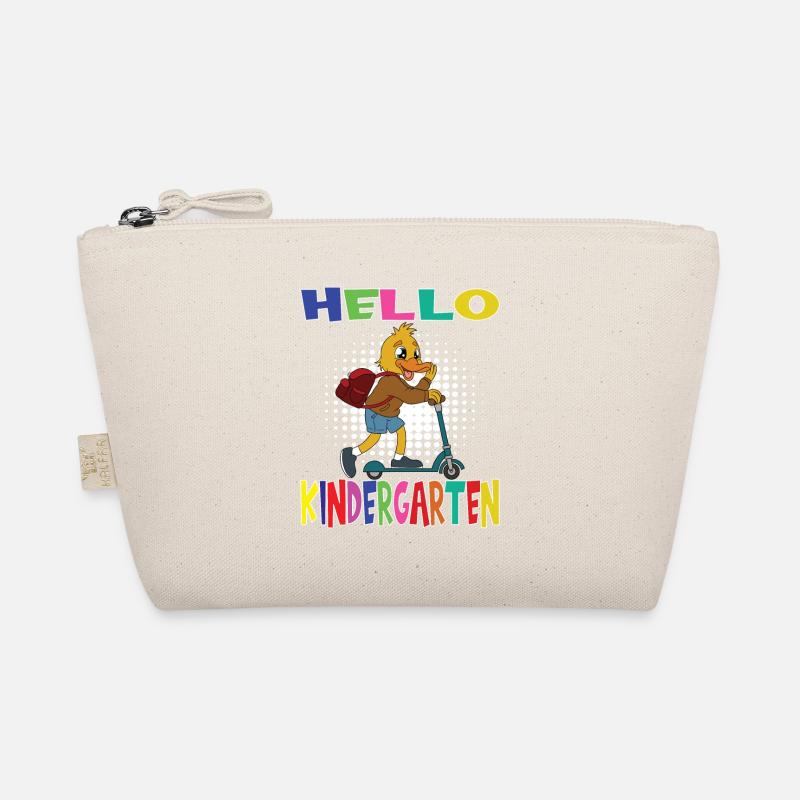 Bonjour Canard de maternelle avec scooter Trousse biologique