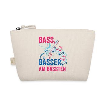 Bassisten, Bassgitarristen Gitarristen Bass - Bio-Täschchen - Natur - Vorne