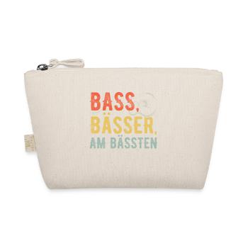 Bassisten, Bassgitarristen Gitarristen Bass - Bio-Täschchen - Natur - Vorne