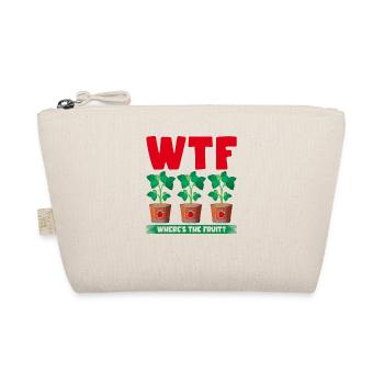 WTF Where's The Fruit, Funny Tomato Plant - Bio-Täschchen - Natur - Vorne