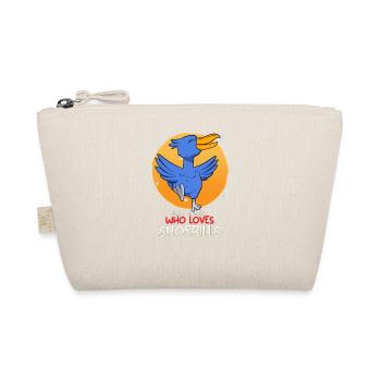 Schuhschnabel Vogel Ornithologe Wald I Geschenk - Bio-Täschchen - Natur - Vorne