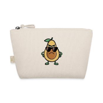 Avocado Sonnenbrille Cool Lustig - Bio-Täschchen - Natur - Vorne