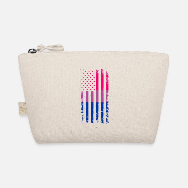 Cadeau du drapeau de la fierté bisexuelle Trousse biologique