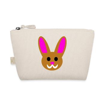 Niedlicher Osterhase - Bio-Täschchen - Natur - Vorne