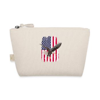 Bald Eagle July 4 Patriotic U.S. America - Organic Pouch - nature - Front