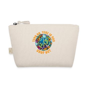 Hippie Peace Sign Peace Flowers Flower Child - Trousse biologique - nature - Devant