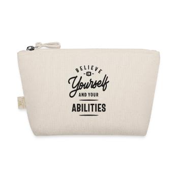 Motivational Quote - The Ultimate Power - Organic Pouch - nature - Front