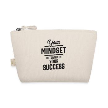 Mind Over Matter - Motivational Quote Design - Organic Pouch - nature - Front