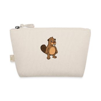 Funny Beaver - Organic Pouch - nature - Front