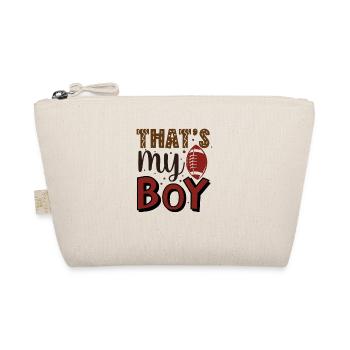 Mother The Greatest Football Fan - Funny Football - Organic Pouch - nature - Front