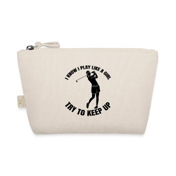 Golfers Golf Course Golf Golf Club Golf Sport - Organic Pouch - nature - Front