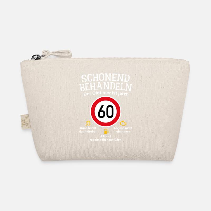 60. Geburtstag Schonend Behandeln Oldtimer Ist 60 Bio-Täschchen