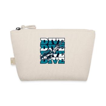 Dive Tauchermaske Taucherflossen Taucherbrille - Bio-Täschchen - Natur - Vorne