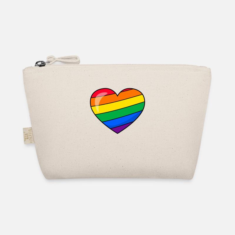 Fierté Cœur LGBTQ Trousse biologique