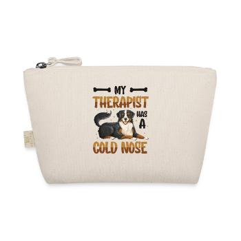 Mon thérapeute a le nez froid, amoureux des chiens - Trousse biologique - nature - Devant